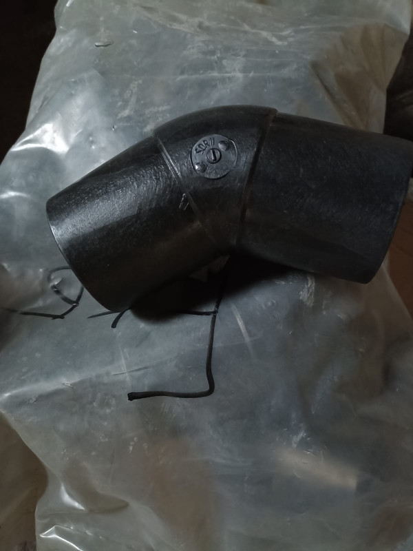 Отвод литой 90гр. Ду75 ПЭ100 SDR11
